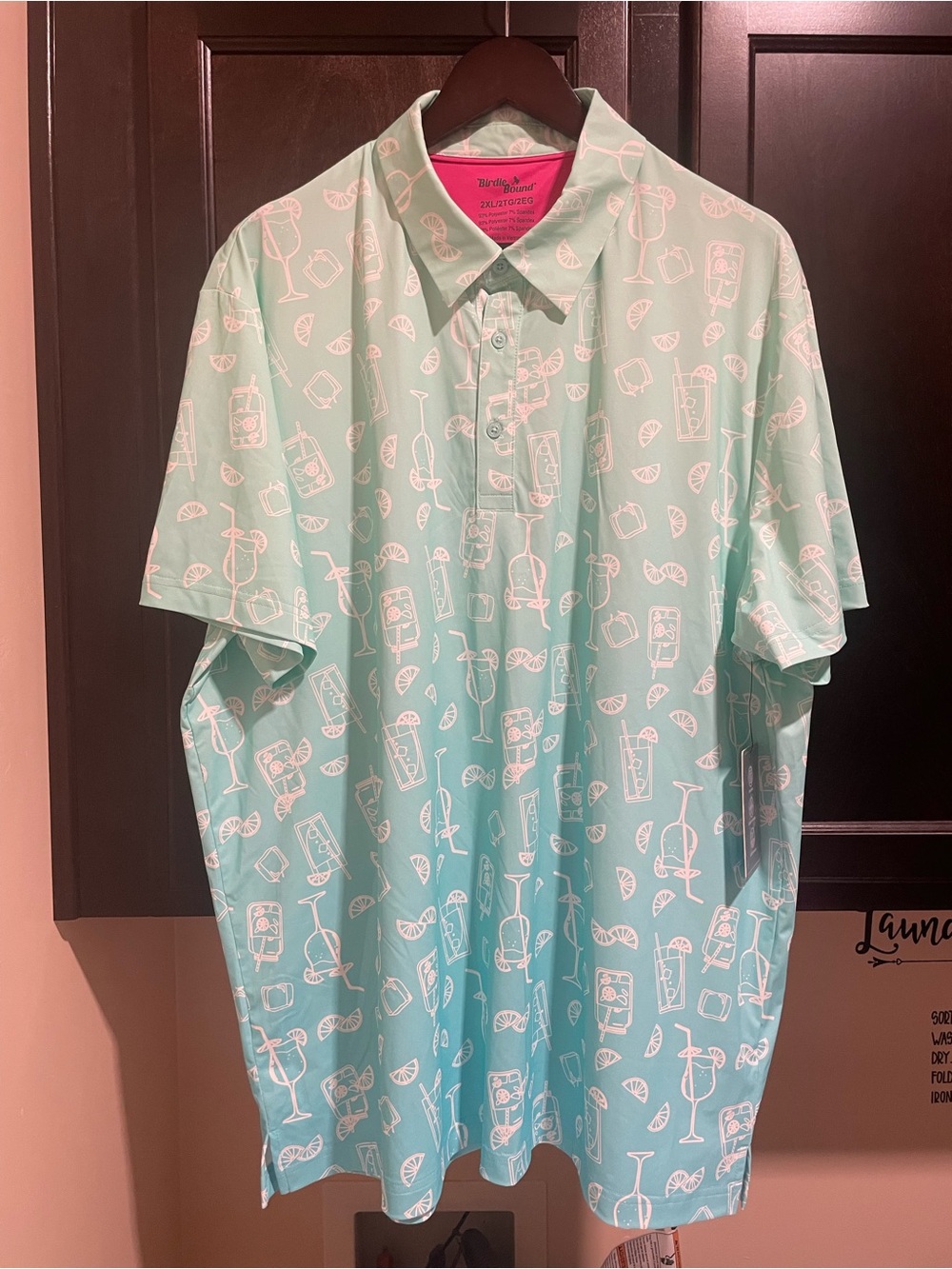 NWT Birdie Bound G.O.A.T. Golf Polo XXL